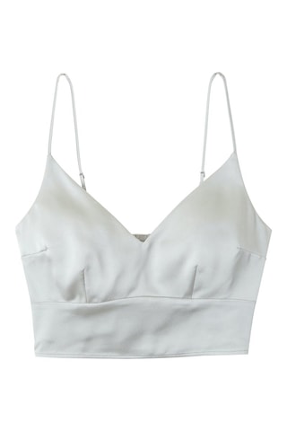Crop top - Vert d’eau