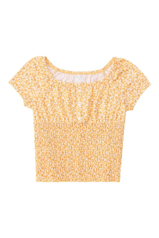 Crop top - Jaune