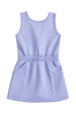 Robe sweat sans manches - Bleu