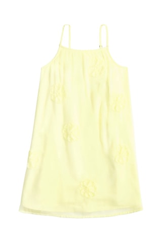 Robe trapèze - Jaune pâle