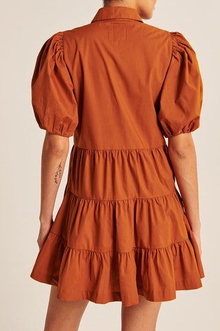 Robe chemise - Orange foncé
