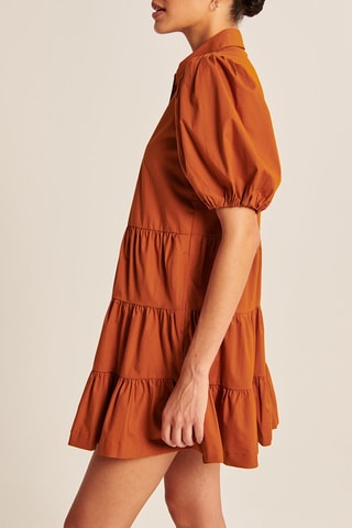 Robe chemise - Orange foncé