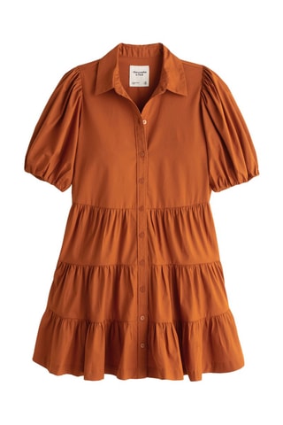 Robe chemise - Orange foncé