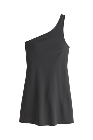 Robe asymétrique - Noir