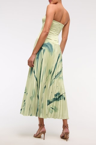 Robe midi - Vert