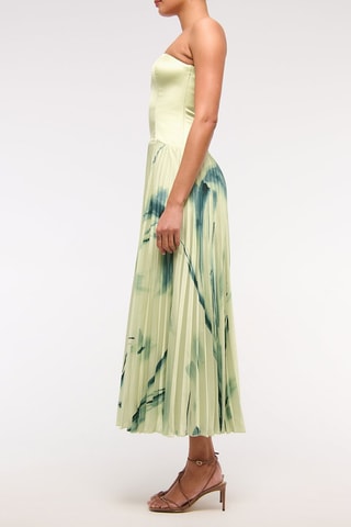 Robe midi - Vert