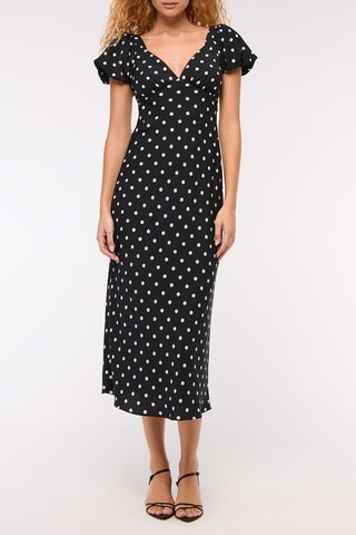 Robe midi - Noir