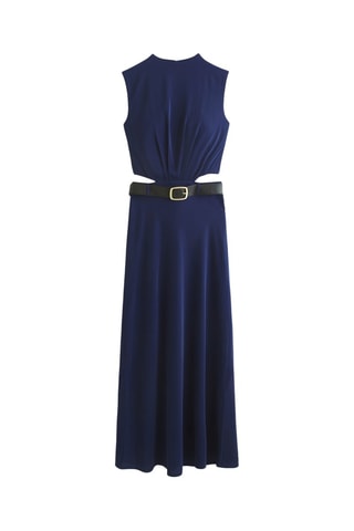 Robe longue - Bleu marine