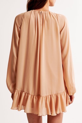 Robe trapèze - Orange clair