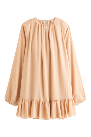 Robe trapèze - Orange clair