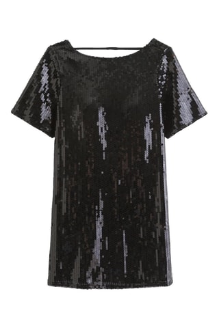 Robe droite - Noir