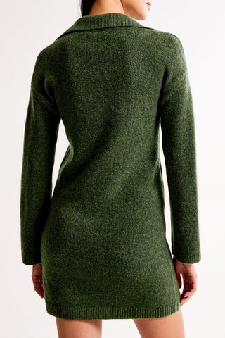 Robe pull - Vert foncé