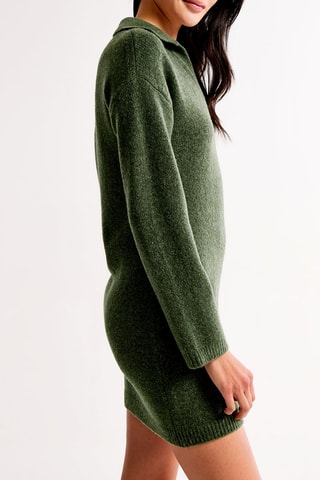 Robe pull - Vert foncé