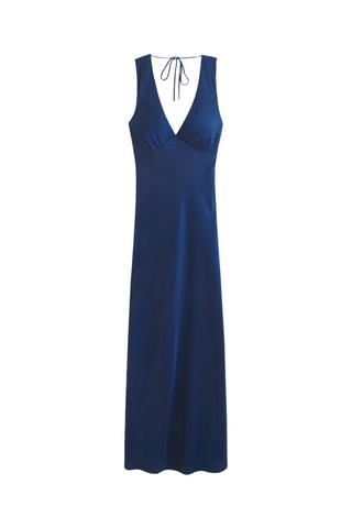 Robe longue - Bleu marine