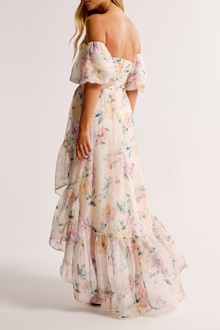 Robe longue - Crème