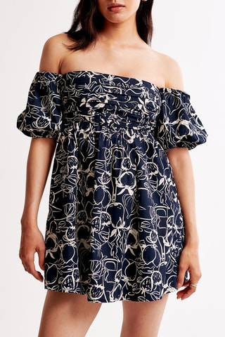 Robe patineuse - Bleu nuit