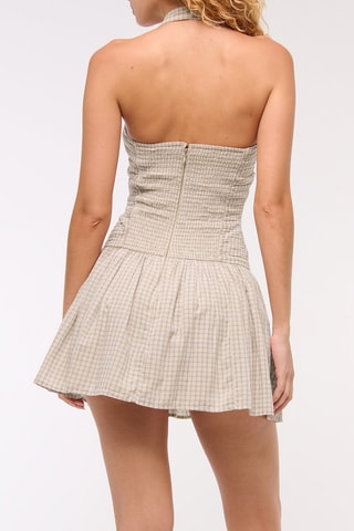 Robe patineuse - Marron clair