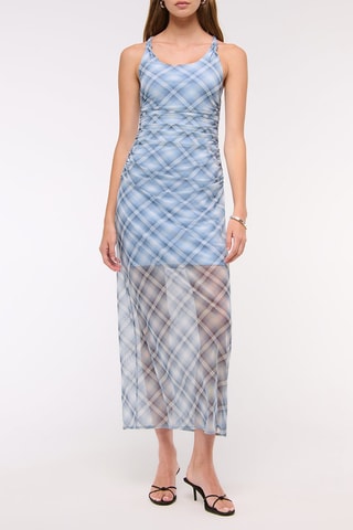 Robe longue - Bleu