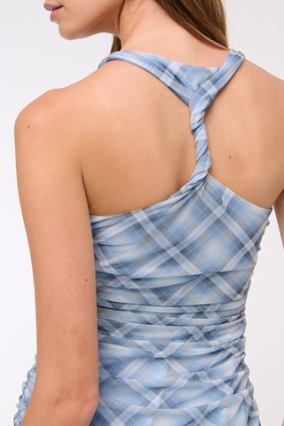 Robe longue - Bleu