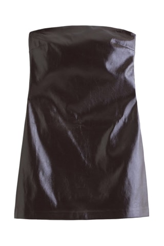 Robe bustier - Marron foncé