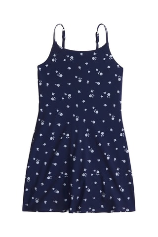 Robe patineuse - Bleu marine