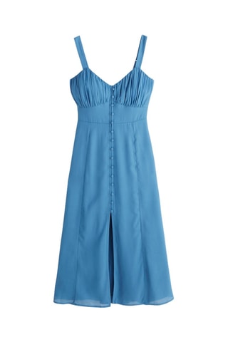 Robe chemise - Bleu cobalt