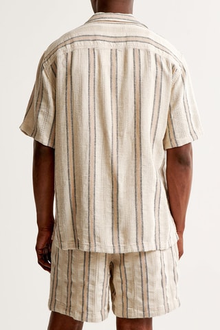 Chemise relaxed - Beige