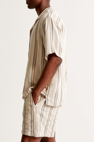 Chemise relaxed - Beige