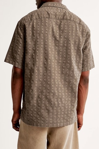 Chemise straight - Kaki