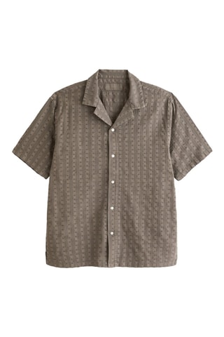 Chemise straight - Kaki