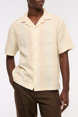 Chemise straight - Crème
