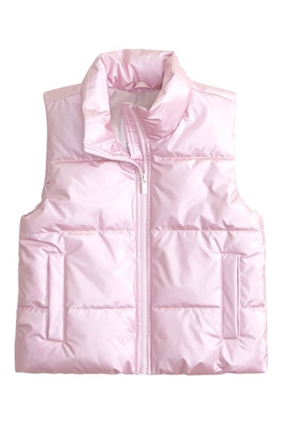 Doudoune sans manches - Rose