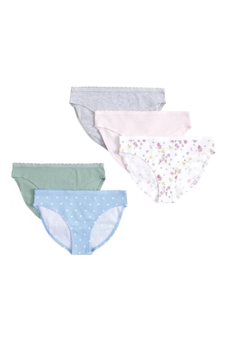 5 culottes - Gris