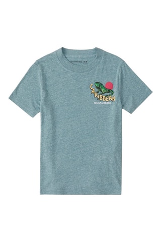 T-shirt - Bleu chiné