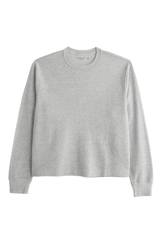 T-shirt oversize - Gris clair