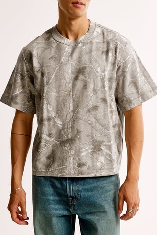 T-shirt oversize - Gris