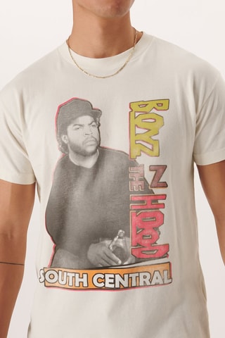 T-shirt relaxed Boyz N The Hood - Crème