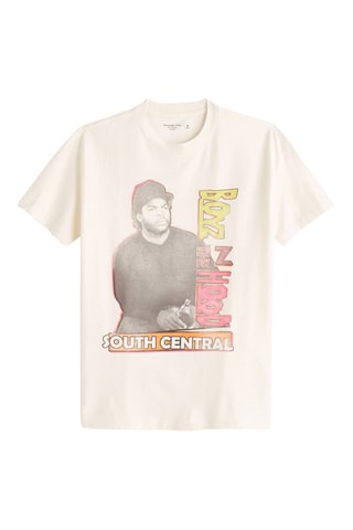 T-shirt relaxed Boyz N The Hood - Crème