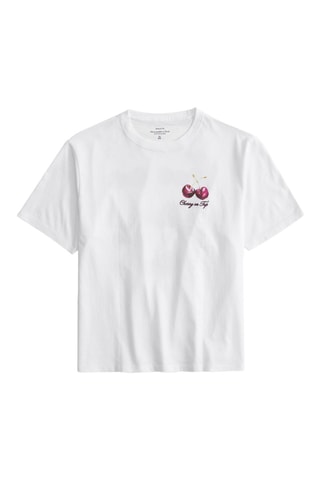 T-shirt relaxed - Blanc