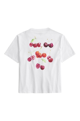 T-shirt relaxed - Blanc