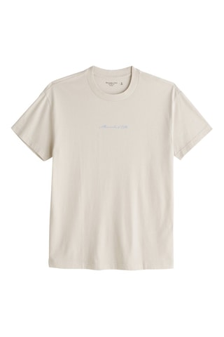 T-shirt relaxed - Beige