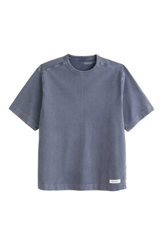 T-shirt oversize - Bleu marine