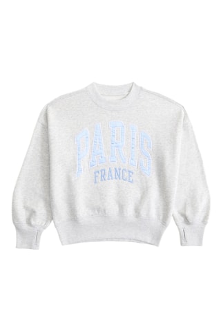 Sweat - Gris clair chiné