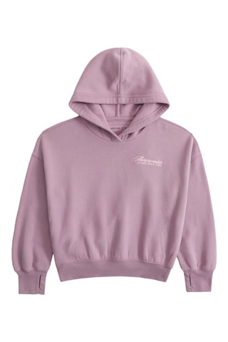 Sweat à capuche - Mauve