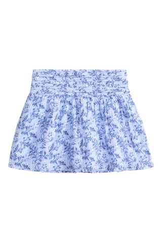 Jupe taille haute - Bleu clair