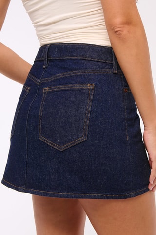 Jupe en jean - Bleu marine