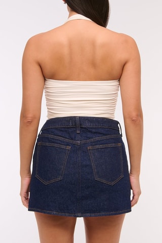 Jupe en jean - Bleu marine