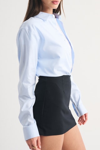 Minijupe taille haute - Noir