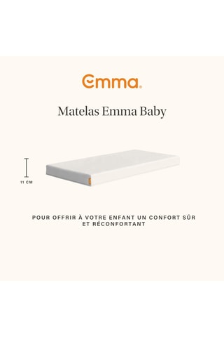 Matelas en mousse Emma Baby - Ferme - Epaisseur 11 cm