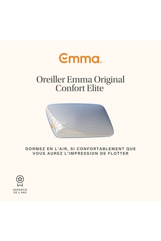 Oreiller Emma Original Confort Elite - 1,5 kg
